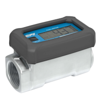 Medidor de Vazão em linha com Display – GPI